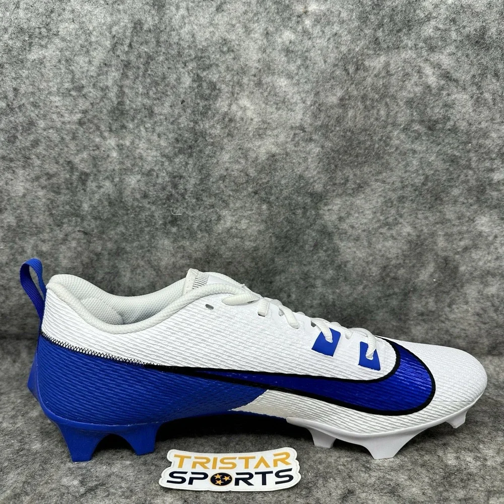Nike Vapor Edge Speed 360 2 Football Cleats Mens Size 13.5 White Blue FQ4045-105